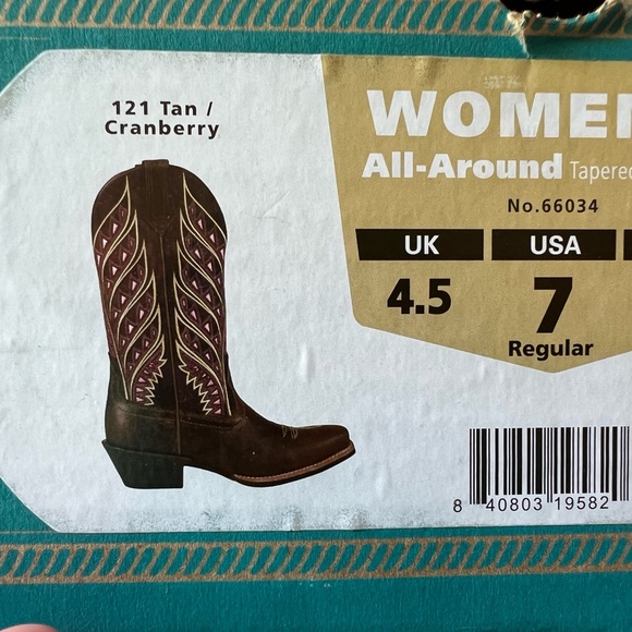 Noble Size 7 cowboy boots - Picture 2 of 3